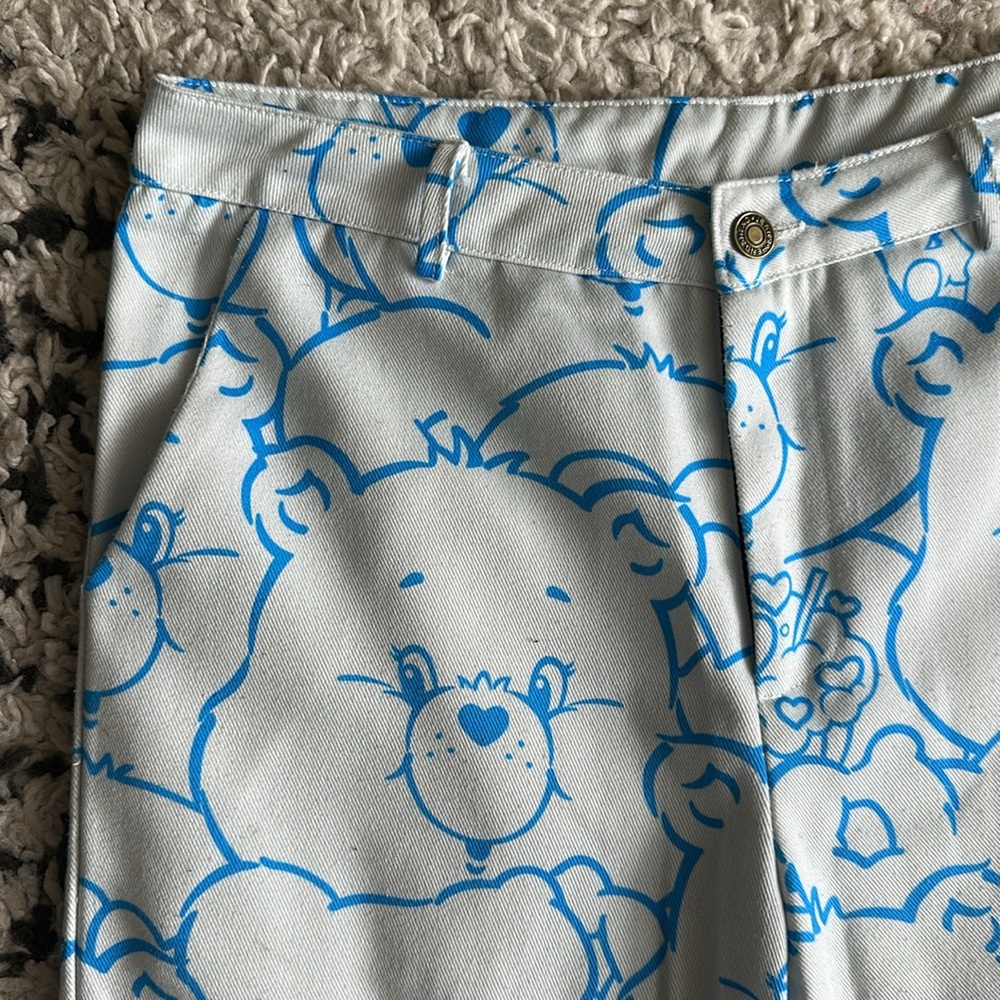 ROMWE Care Bear Cargo Pants Size Small - Picture 3 of 7